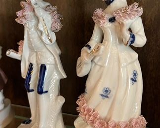 Porcelain figurines made in Japan
