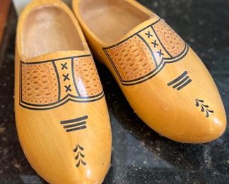 Wooden clogs