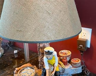 Fisherman lamp