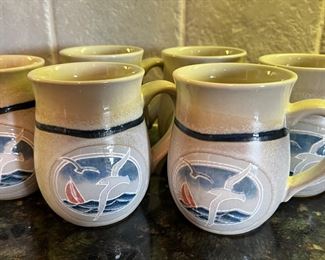 Nautical mug set