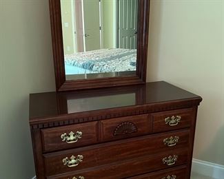 Lea dresser with mirror