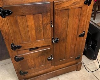 Antique icebox