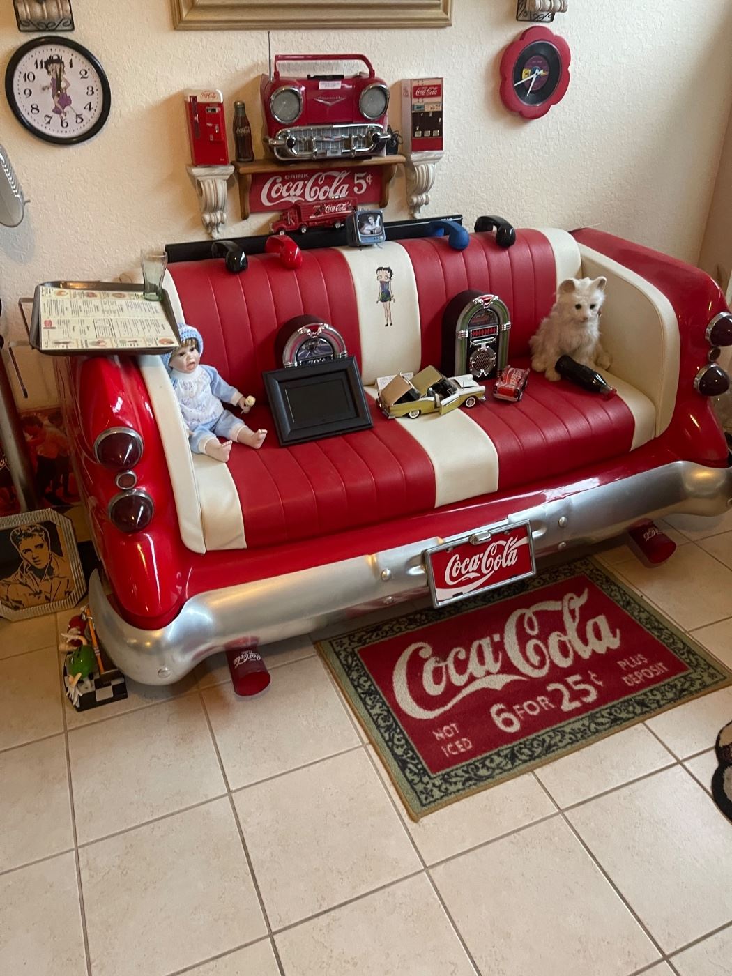 SOLD 1953 Buick Skylark car couch with lights
