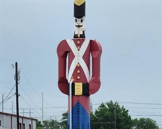 Soldier stack located in back of complex