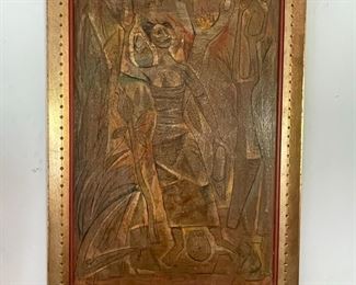 Leon Dusso signed art