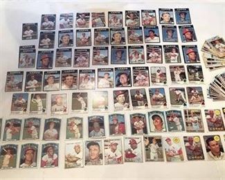 1960s 1970s Loose Cardinals Baseball Trading Card Collection