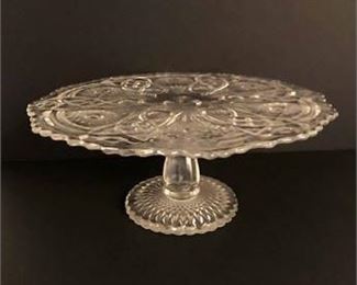 Imperial Glass Cake Plate