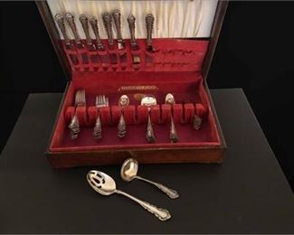 Sterling SIlver Reed Barton Flatware Set