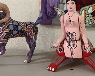 Carvings from Oaxaca