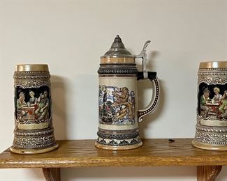 Authentic German Beer Steins