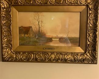 Holland landscape by WC Hartson 