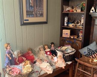 Terri Lee dolls and lots of clothing