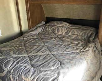 Master Bed in Camper