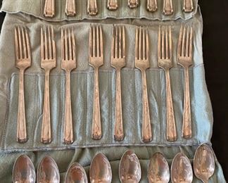 24 piece Sterling Flatware Set
