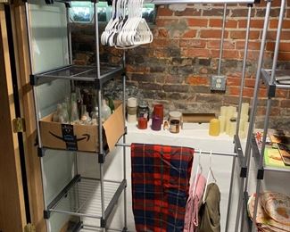 Handy storage and clothing rack