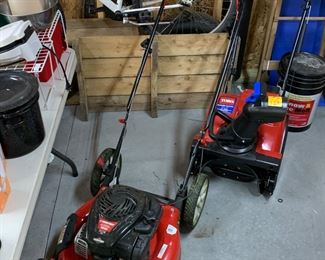 Lawnmower, snowblower