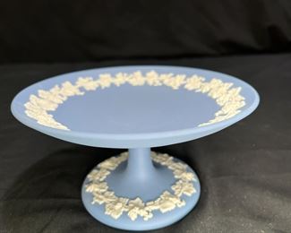 Blue Jasperware Tazza Plate - Wedgwood