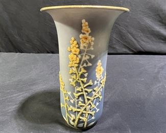 Antique Nippon Coralene Vase