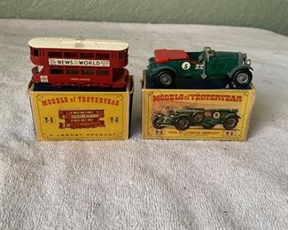 Great selection old Lesley England Matchboxes in Box