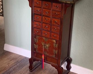 Beautiful vintage Asian Apothecary 