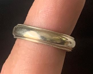 Nice 14k wedding band