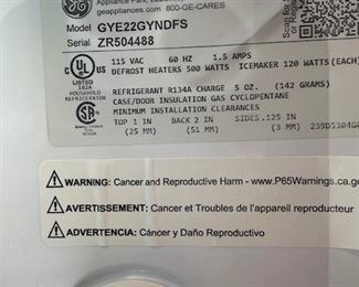 Pre-Sale Available! GE Twin Chill Refrigerator $1500