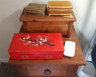 Main bedroom nightstand