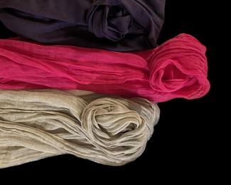 ESKANDAR Linen scarves, made in Italy