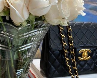 Cream flowers in honor of CoCo Chanel 