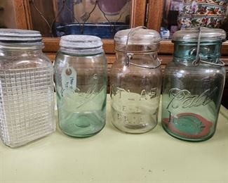 Vintage Ball and & Atlas Jars, many more of these