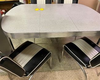 Vintage Formica Table and Chairs