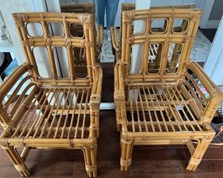 Bamboo Chairs 