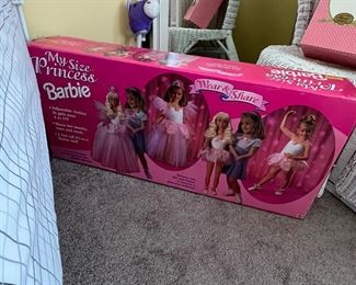 My Size Princess Barbie with box 