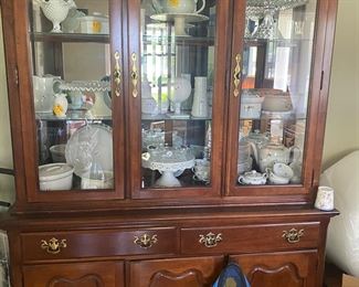 Flippers and bag
Lots of China