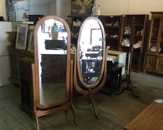 Mirrors and furniture