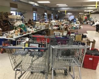 Fill a shopping cart for $50 section