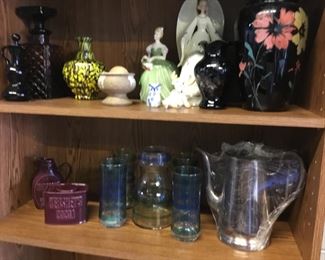 Collectibles, glasware