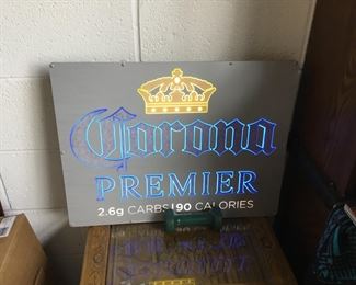 Neon Corona sign