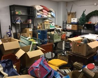 Clearance room: take as much as you want, pay $25! (Shelving not included)