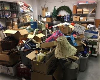 Clearance room: take as much as you want, pay $25! (Shelving not included)