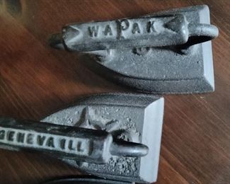Antique Clothing Irons 