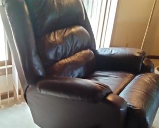 Leather Recliner 