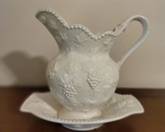 Water Pitcher and Basin 