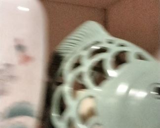 Vase and Fish Décor