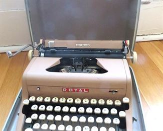 Royal typewriter
