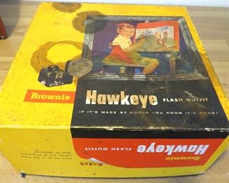 Brownie Hawkeye vintage camera