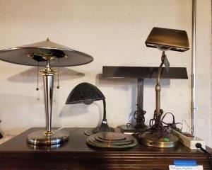 Many Desk Lamps 