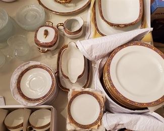 Extensive Limoges Vignaud 1 China Set