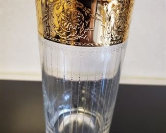 Set of Copper Ring Glassware