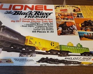 Lionel The Black River Freight Train
